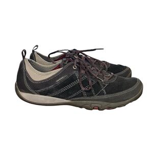 Merrell 'Mimosa Lace-Up' Outdoor Sneaker Women’s Size 11 Black Suede